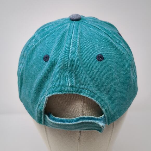 Florida Keys Strapback Baseball Cap Blue OS Adjustable Distinctive Headwear - Picture 6 of 9